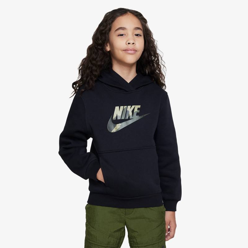 Nike K CLUB FLC HBR HOODIE SSNL GRX 
