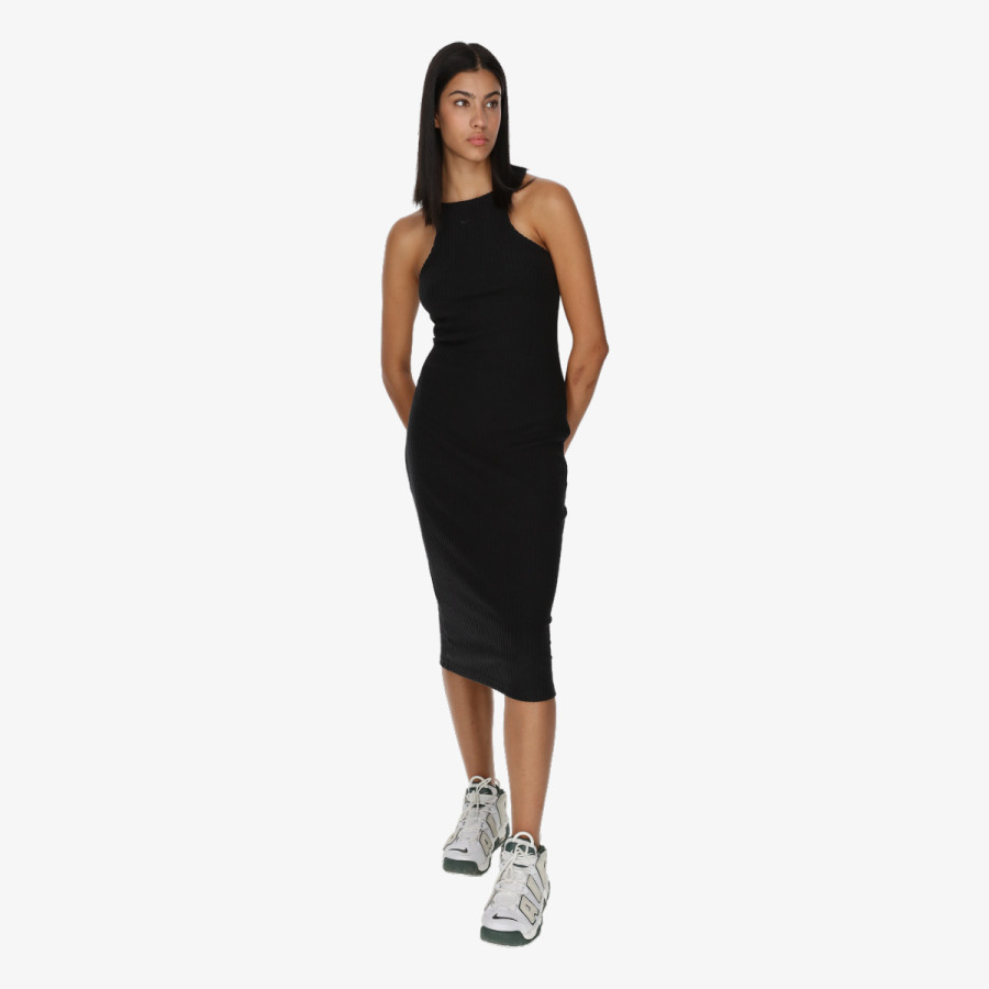 Nike W NSW NK CHLL KNT RIB MIDI DRS 