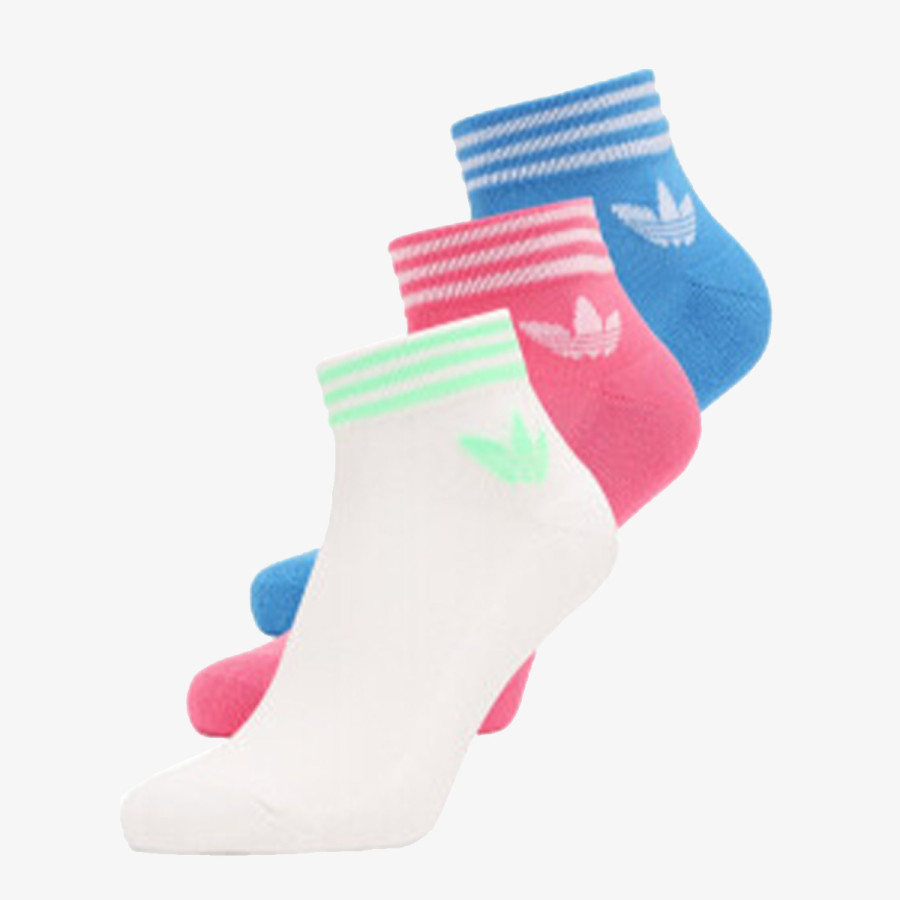 adidas Ponožky Trefoil Ankle – 3 páry 