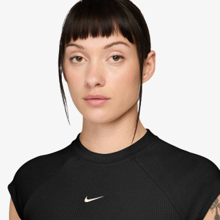 Nike W NSW CHILL KNIT RIB SS TOP 