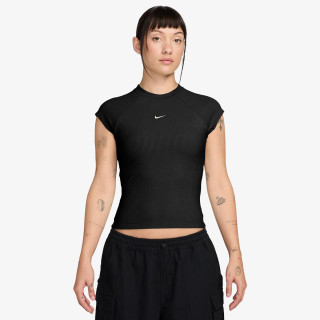 Nike W NSW CHILL KNIT RIB SS TOP 