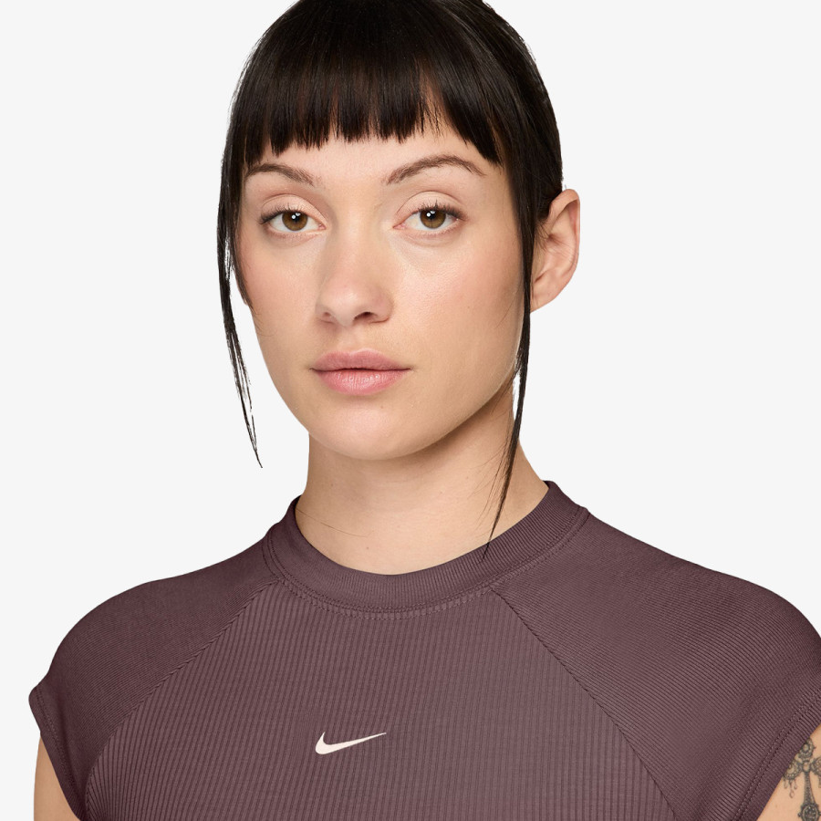 Nike W NSW CHILL KNIT RIB SS TOP 