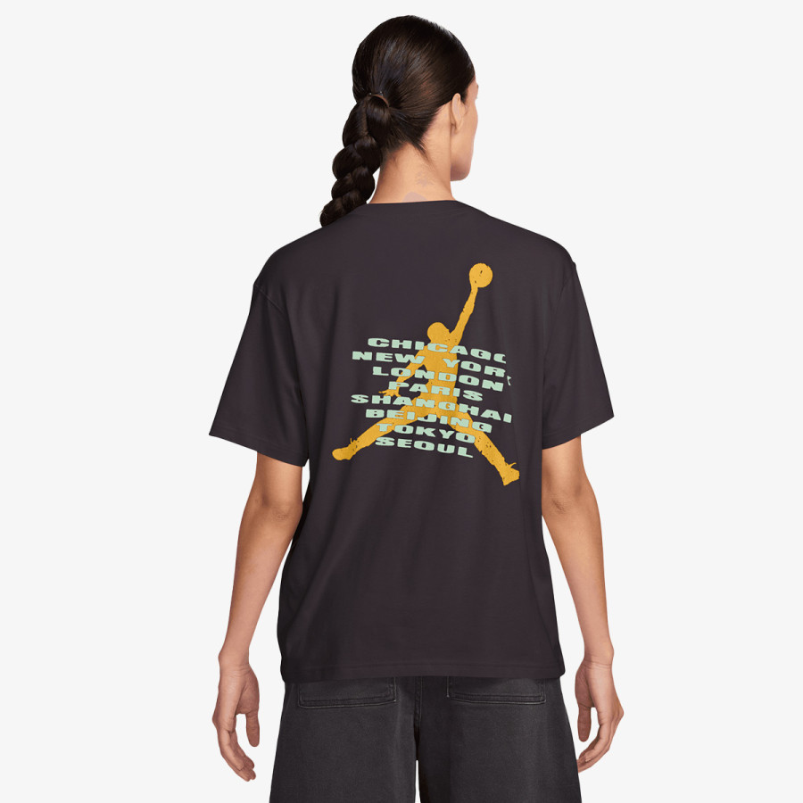 Nike W J BRK SS GF GFX TEE WT 