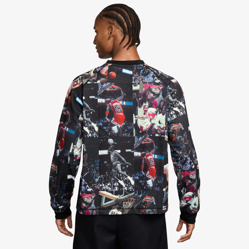 Nike M J FLT AOP LS JRSY 