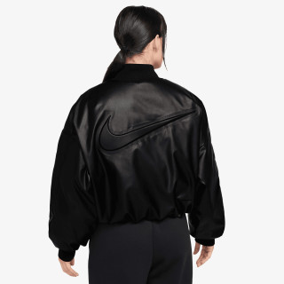 Nike W NK TF PLEATHER BOMBER JKT 
