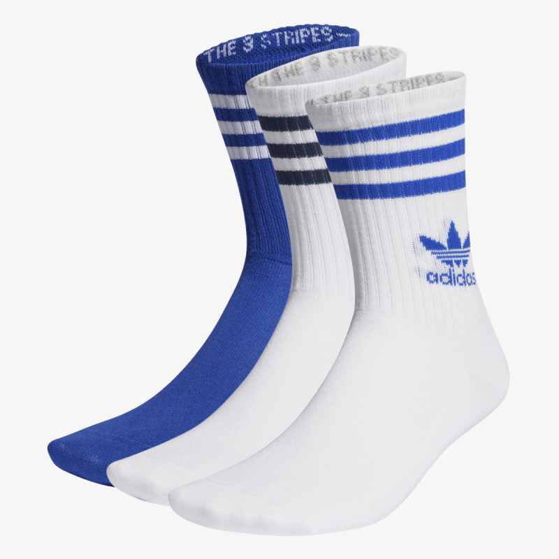 adidas Ponožky Mid Cut Crew – 3 páry 