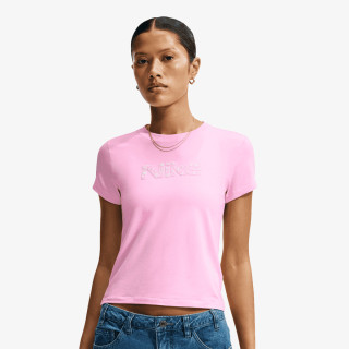 Nike W NSW NK CHLLKNT MDCRP TEE LCE 