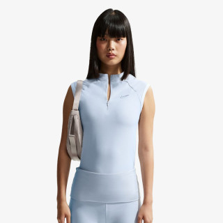 Nike W SLVLSS FITTED QZ TOP GLS 