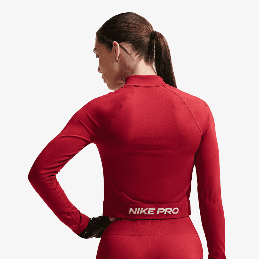 Nike W NP DF SMLS FZ MIDLAYER WT 
