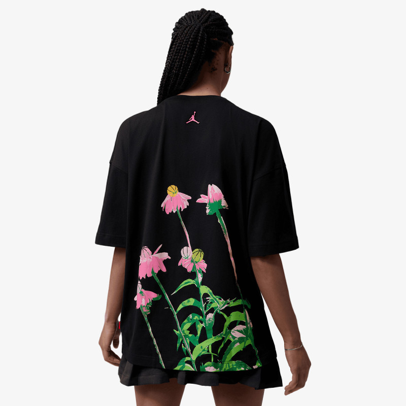 Nike W J BBALL FLWR LGF TEE 