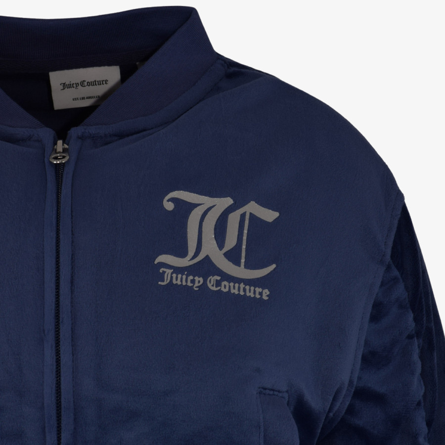 Juicy Couture VELOUR BOMBER & BOOTCUT JOG SET 