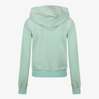 JUICY COUTURE ZIP THROUGH HOODIE WITH  ZIP PULL &  JC 