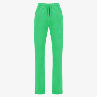 JUICY COUTURE VELOUR TRACK PANT WITH DIAMANTE BRANDIN 