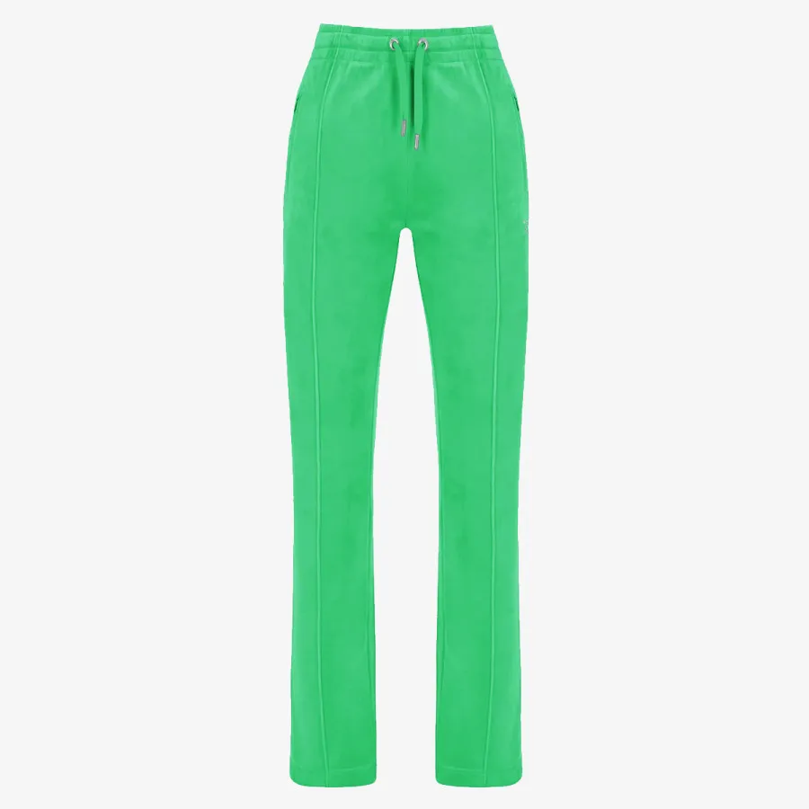 JUICY COUTURE VELOUR TRACK PANT WITH DIAMANTE BRANDIN 