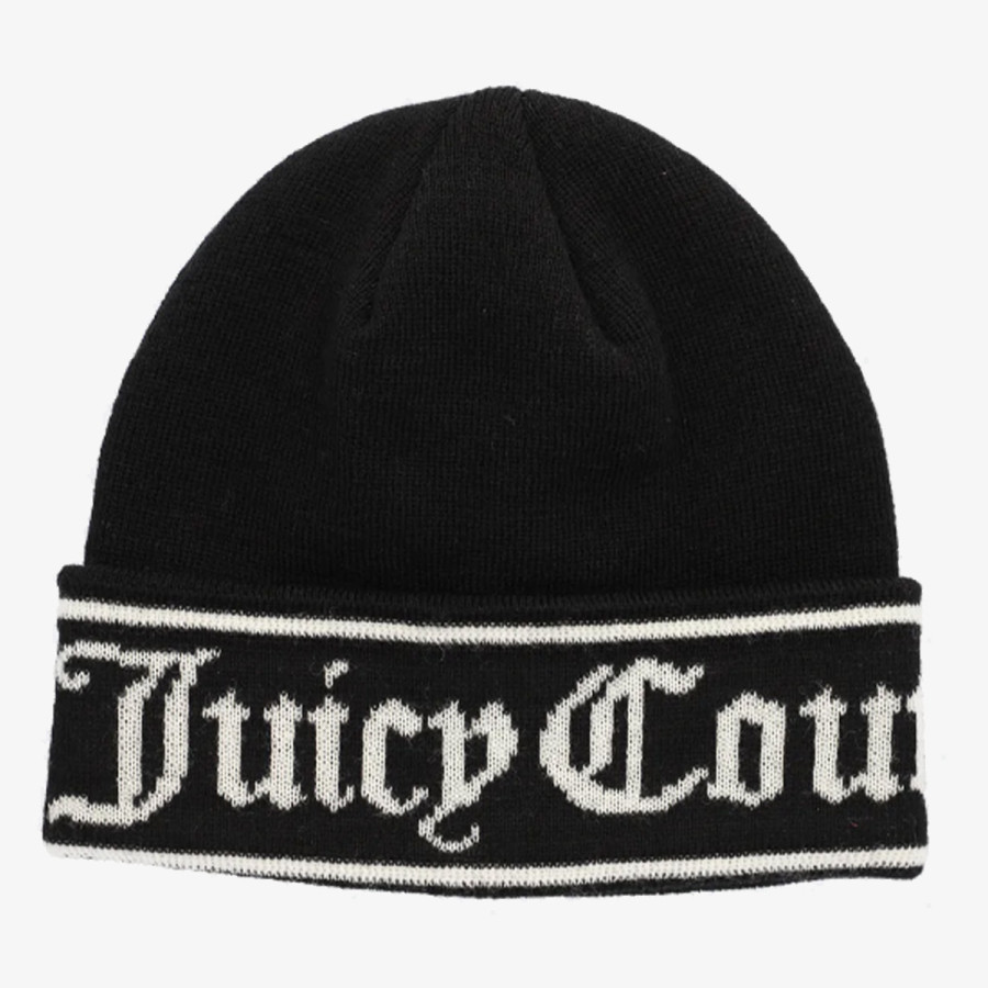 Juicy Couture INGRID FLAT KNIT BEANIE 