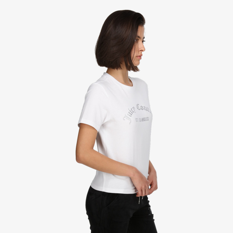 Juicy Couture ARCHED DIAMANTE NOAH T-SHIRT 