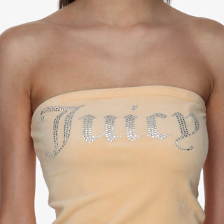 Juicy Couture VELOUR BANDEAU BOOB TUBE 