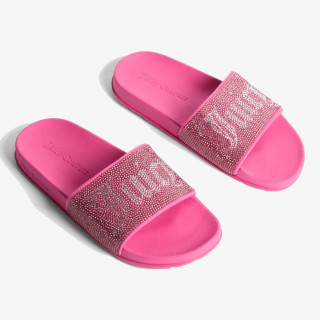 Juicy Couture DIAMANTE BRANDED SLIDE 