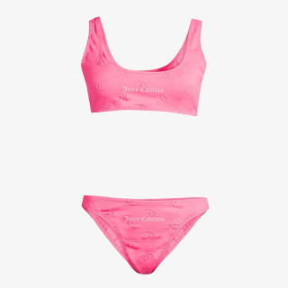 Juicy Couture JASMINE JACQUARD TOWELLING BIKINI 