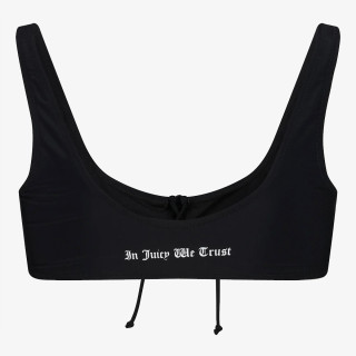 Juicy Couture LYCRA BIKINI SET WITH LATTICE DETAILING 