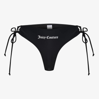 Juicy Couture LYCRA BIKINI SET WITH LATTICE DETAILING 