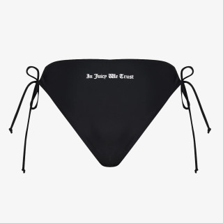 Juicy Couture LYCRA BIKINI SET WITH LATTICE DETAILING 