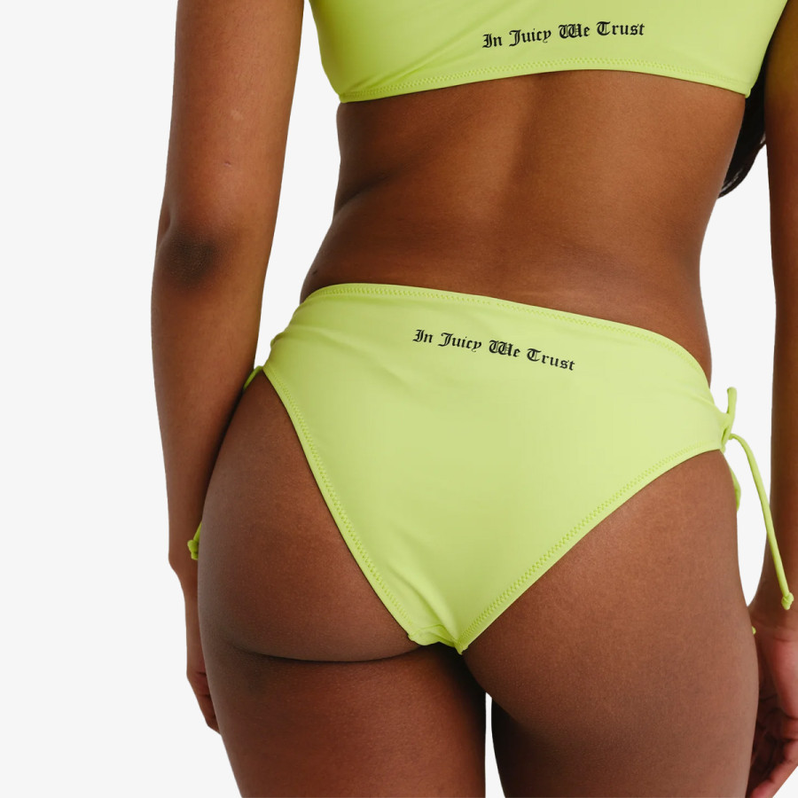 Juicy Couture LYCRA BIKINI SET WITH LATTICE DETAILING 