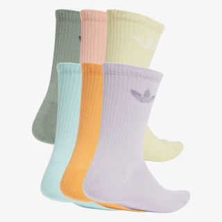 adidas Ponožky Trefoil Cushion Crew –⁠ 6 párů 
