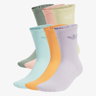 adidas Ponožky Trefoil Cushion Crew –⁠ 6 párů 