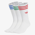 adidas Ponožky Solid Crew – 3 páry 