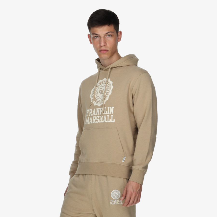 Franklin & Marshall DIAGONAL COTTON FLEECE 