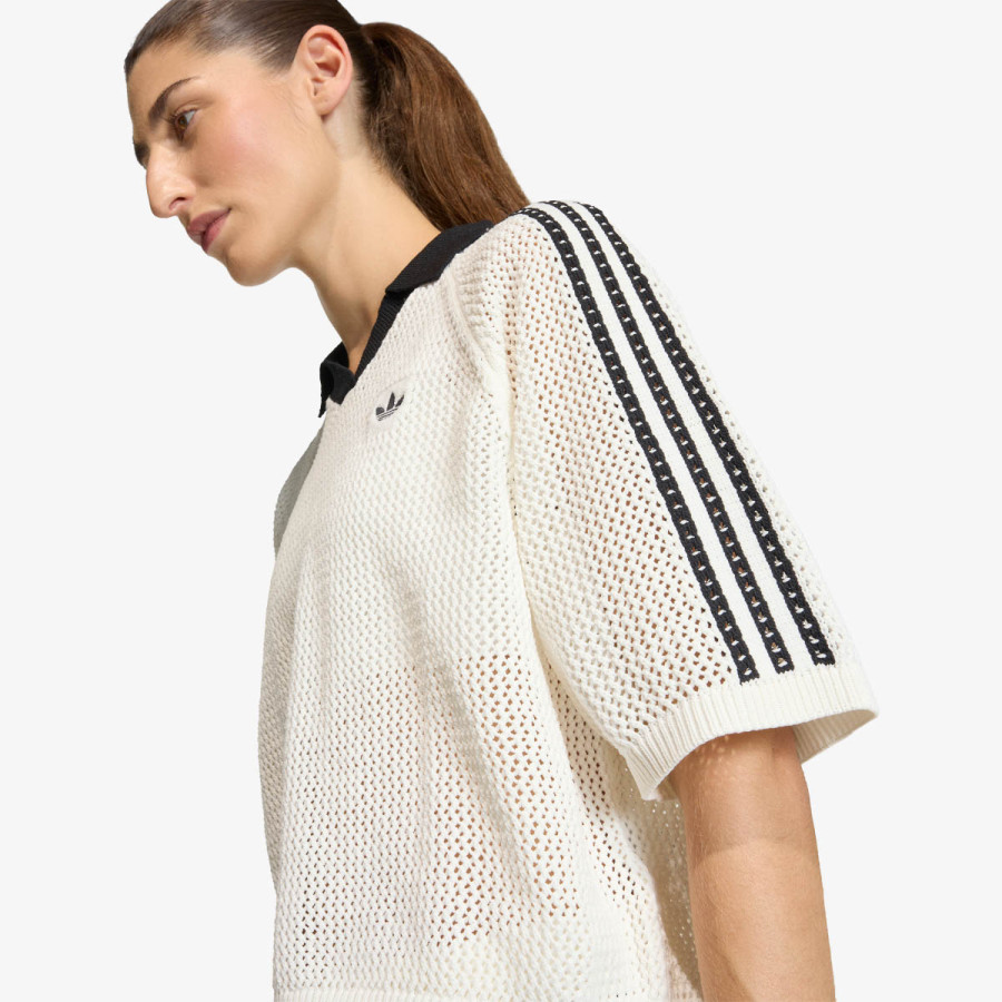 adidas CROCHET POLO 
