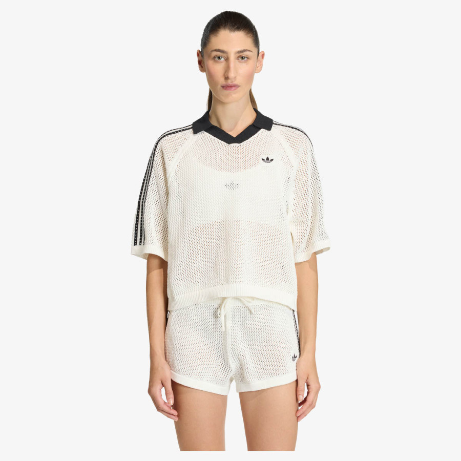 adidas CROCHET POLO 