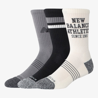 New Balance Active Graphic Crew Socks 3 Pack 