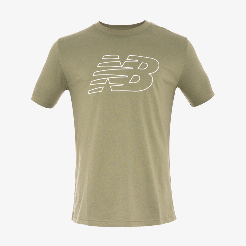 New Balance Flying NB T-Shirt Green 