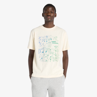 New Balance Athletics Run Mural T-Shirt 