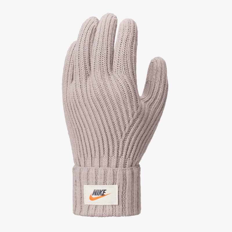 JR NIKE NIKE U CITY KNIT GLOVE COLLEGE GREY/SAIL