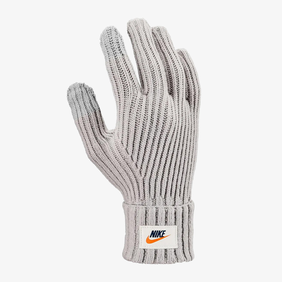 JR NIKE NIKE U CITY KNIT GLOVE COLLEGE GREY/SAIL 