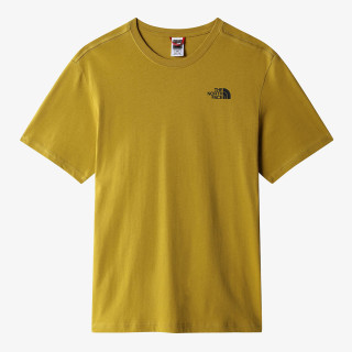 The North Face M S/S REDBOX TEE  - EU MINERAL GOLD 