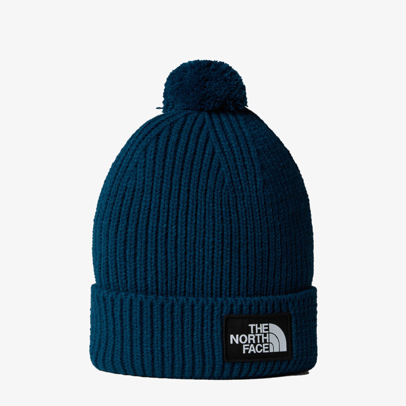 The North Face TNF LOGO BOX POM BEANIE 