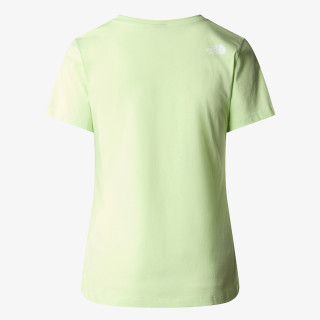 The North Face W S/S EASY TEE ASTRO LIME 