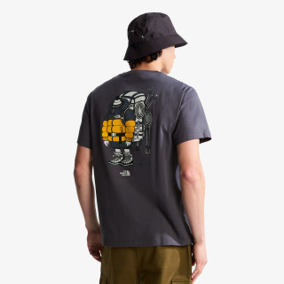 The North Face U GEAR UP GET OUT RLX SS TEE-GRAPHIC 