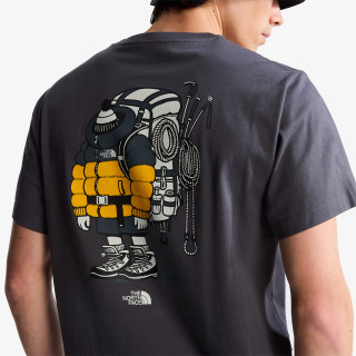 The North Face U GEAR UP GET OUT RLX SS TEE-GRAPHIC 
