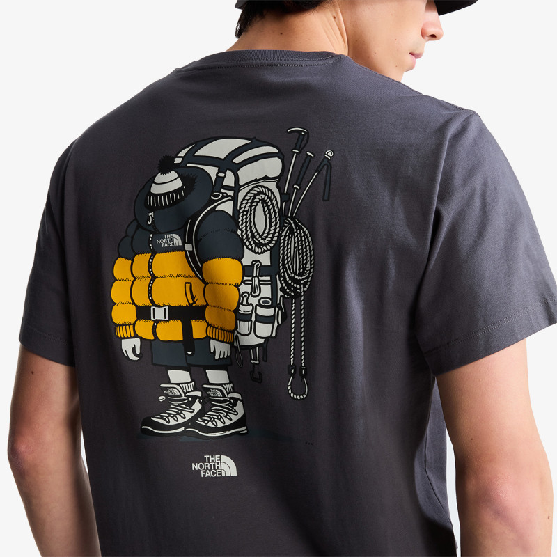 The North Face U GEAR UP GET OUT RLX SS TEE-GRAPHIC 