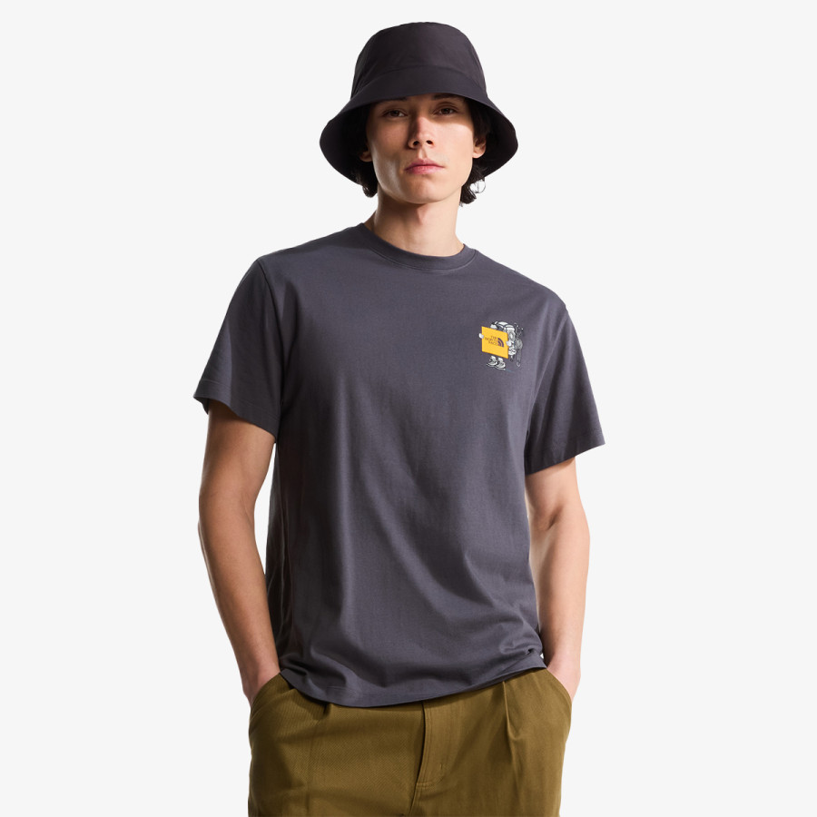 The North Face U GEAR UP GET OUT RLX SS TEE-GRAPHIC 