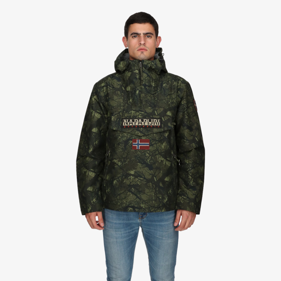 Napapijri RAINFOREST PKT PRT 2 CAMO GREEN FBN 