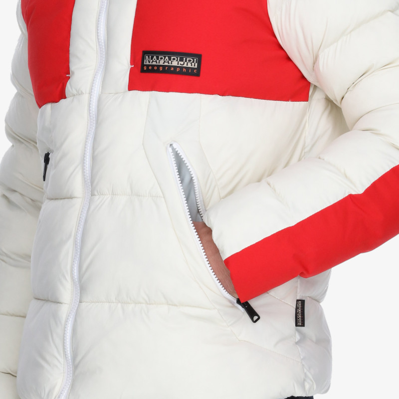 Napapijri A-MOESA PUF N1J BEIGE DIMITY 