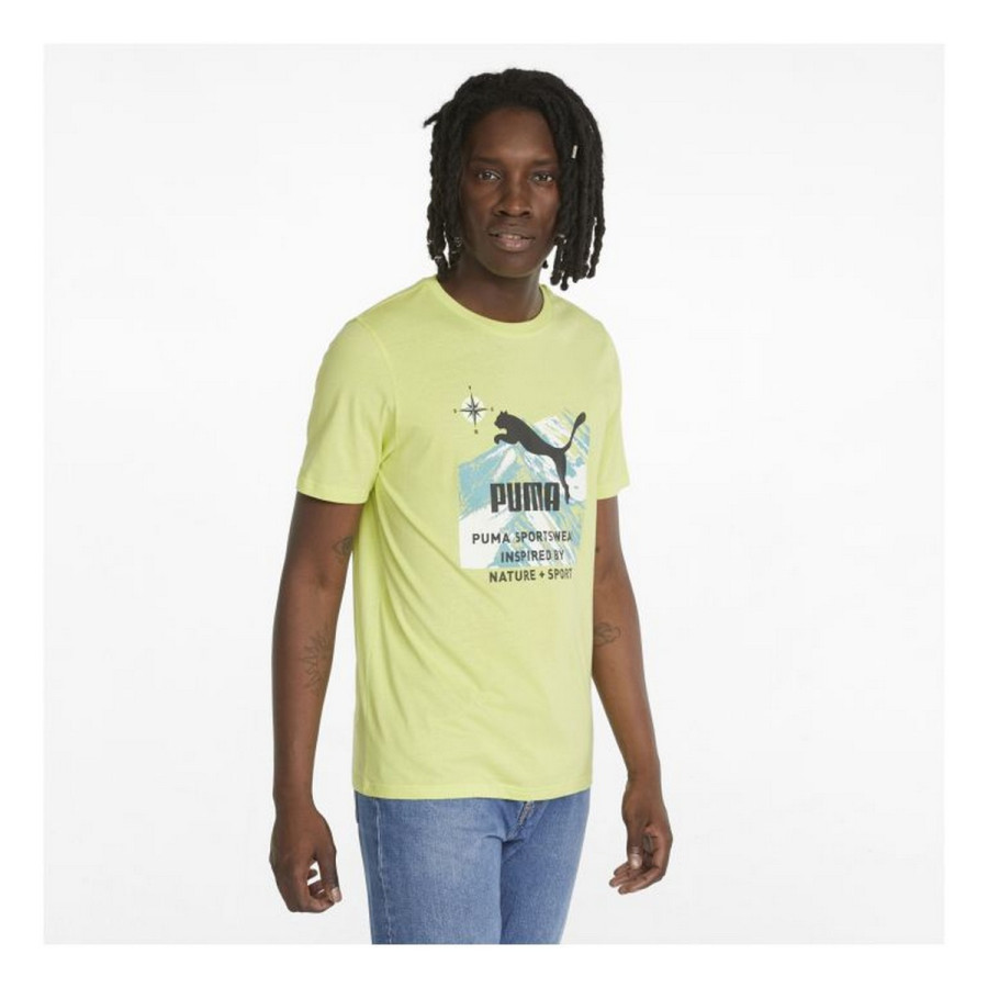 PUMA NATURE CAMP GRAPHIC TEE 