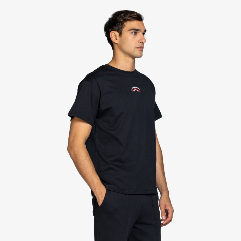 SPRAYGROUND CITY SKYLINE NEW REGULAR T-SHIRT BLK 