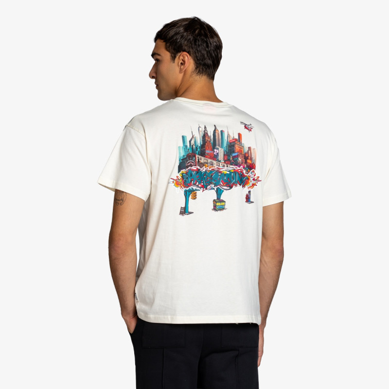 SPRAYGROUND CITY SKYLINE NEW REGULAR T-SHIRT IVO 
